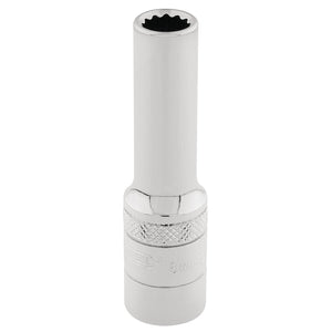 Draper Hi-Torq&#174; 12 Point Deep Socket, 3/8" Sq. Dr., 8mm - DT-MM/B - Farming Parts