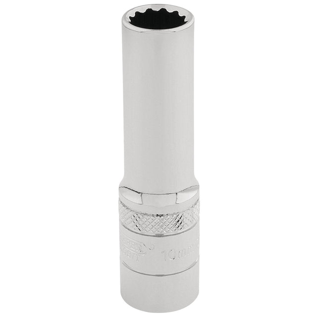 Draper Hi-Torq&#174; 12 Point Deep Socket, 3/8" Sq. Dr., 10mm - DT-MM/B - Farming Parts