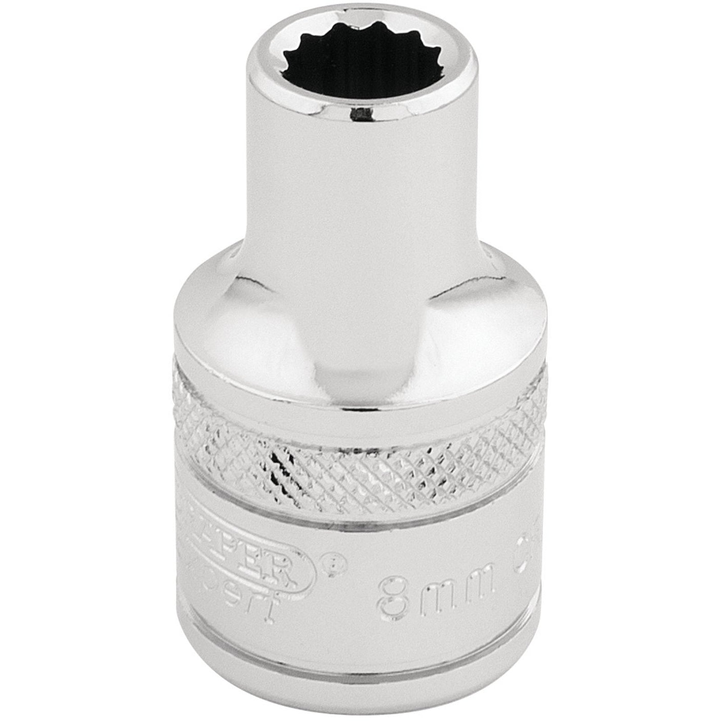 Draper Hi-Torq&#174; 12 Point Socket, 1/2" Sq. Dr., 8mm - H-MM/B - Farming Parts