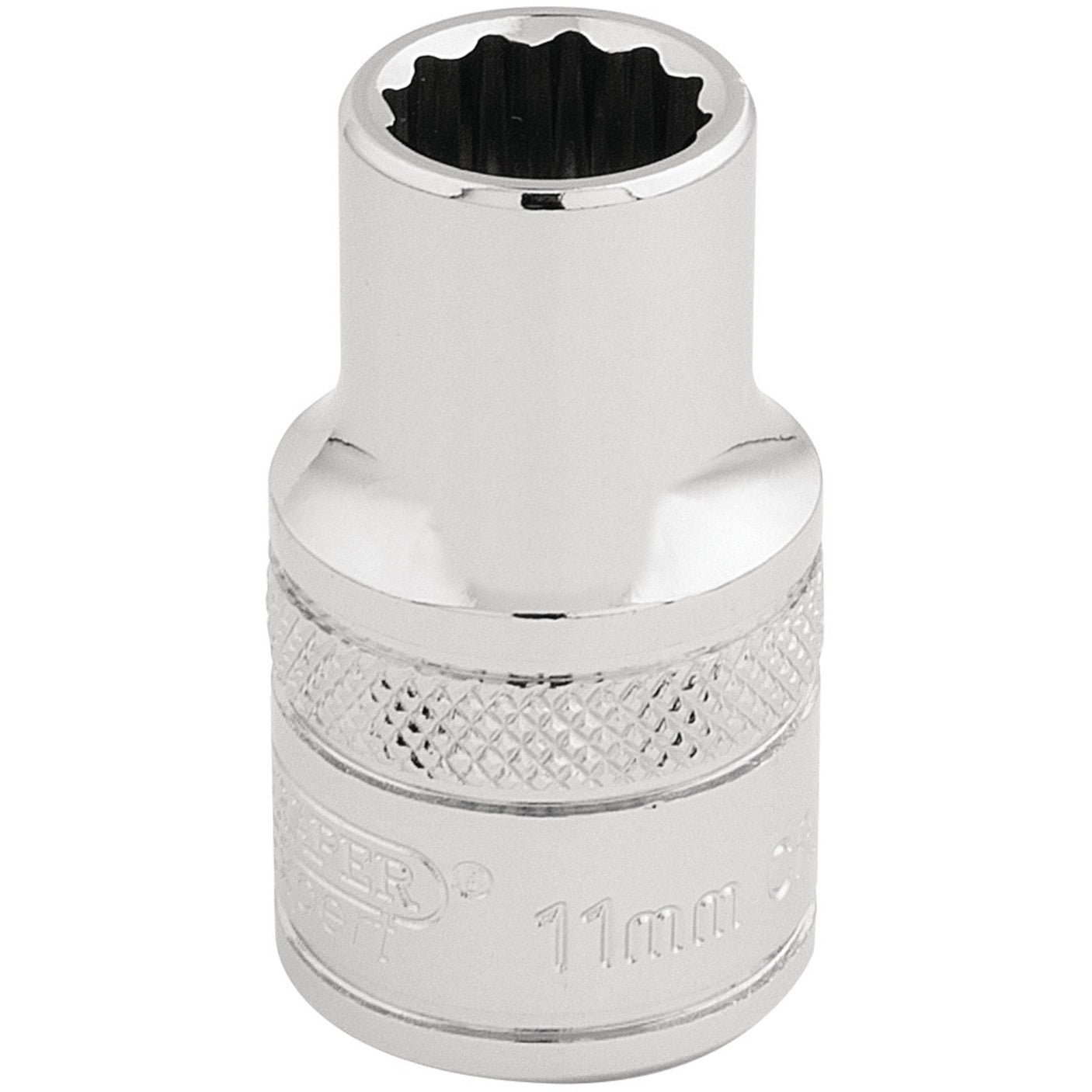 Draper Hi-Torq&#174; 12 Point Socket, 1/2" Sq. Dr., 11mm - H-MM/B - Farming Parts