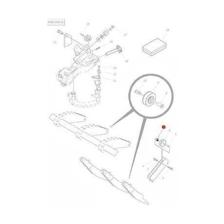 Massey Ferguson - Sleeve Roller - 7849656 - Farming Parts