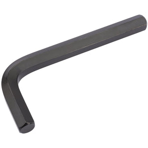 The Draper Metric Hexagon Key, 16mm - 4567-MM/B, also known as an Allen wrench, is made from hardened and tempered chrome vanadium steel. Featuring an L-shaped design, it is commonly used for driving bolts and screws with hexagonal sockets.