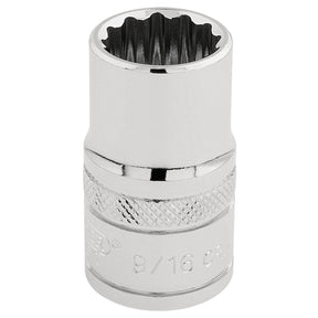 Draper Hi-Torq® 12 Point Socket, 1/2" Sq. Dr., 9/16" - H-AF/B - Farming Parts