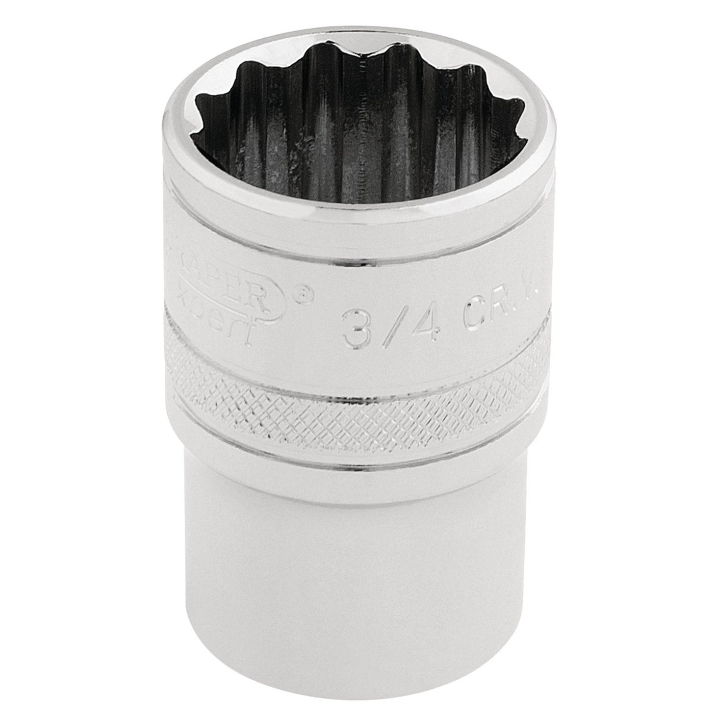 Draper Expert Hi-Torq&#174; 12 Point Socket, 1/2" Sq. Dr., 3/4" - H-AF/B - Farming Parts