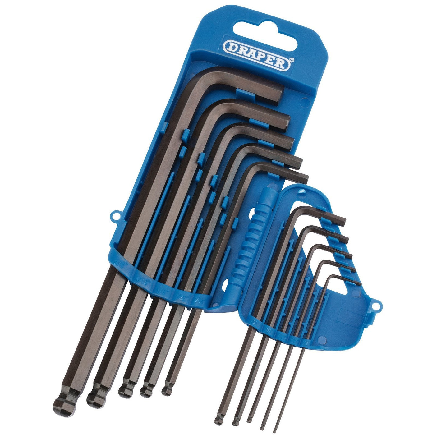 Draper Imperial Hex. And Ball End Hex. Key Set (10 Piece) - TBP10A/B - Farming Parts