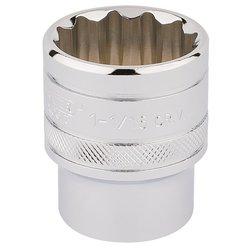 Draper Hi-Torq® 12 Point Socket, 1/2" Sq. Dr., 1.1/16" | H-Af/B