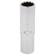 Draper Hi-Torq&#174; 12 Point Deep Socket, 1/2" Sq. Dr., 16mm - HT-MM/B - Farming Parts