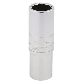 Draper Hi-Torq® 12 Point Deep Socket, 1/2" Sq. Dr., 18mm - HT-MM/B - Farming Parts