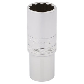 Draper Hi-Torq® 12 Point Deep Socket, 1/2" Sq. Dr., 22mm - HT-MM/B - Farming Parts