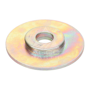AGCO's Washer - 3388272M1 features a central hole and a subtle iridescent sheen, making it perfect for MF Models and Massey Ferguson machinery.