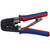 KNIPEX 97 51 10 SB Crimping Pliers for Western Plugs,190mm (34060)
