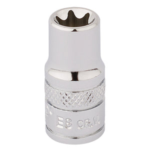 Draper Tx-Star&#174; Socket, 1/4" Sq. Dr., E8 - TS14/B - Farming Parts