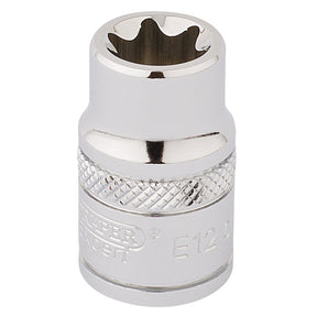 Draper Tx-Star® Socket, 3/8" Sq. Dr., E12 - TS38/B - Farming Parts