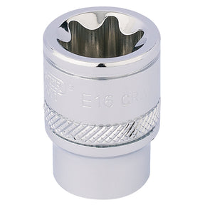 Draper Tx-Star® Socket, 3/8" Sq. Dr., E16 - TS38/B - Farming Parts