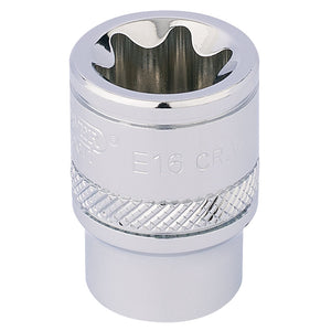 Draper Tx-Star&#174; Socket, 3/8" Sq. Dr., E16 - TS38/B - Farming Parts