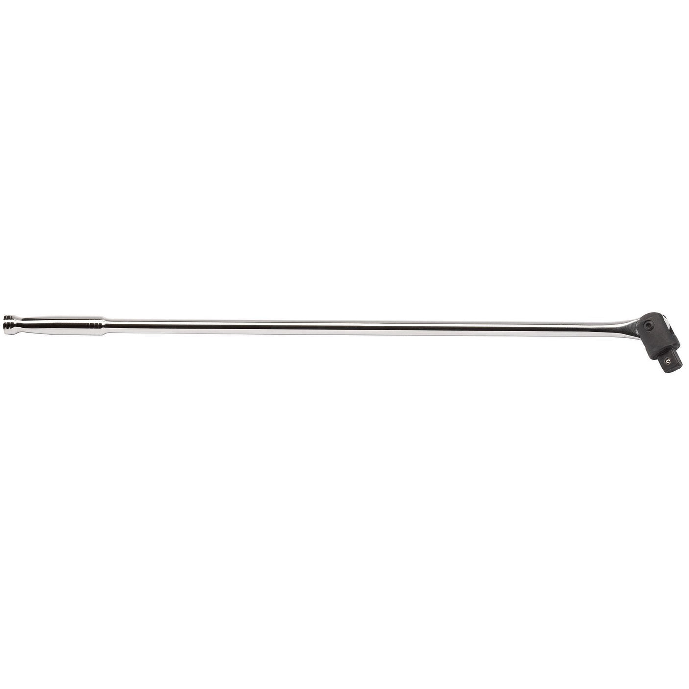 The Draper Breaker Bar, 1" Sq. Dr., 1000mm - T25B features a long handle and a swivel head, meticulously crafted from durable chrome vanadium steel for enhanced strength and corrosion protection.