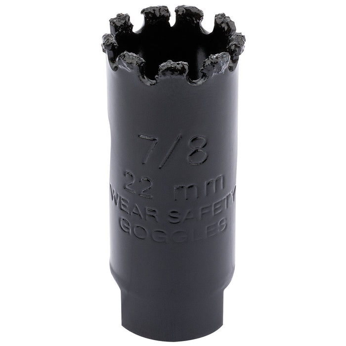 Draper Tungsten Carbide Grit Hole Saw, 22mm - TCGHSP