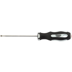 Draper Plain Slot Soft Grip Parallel Tip Screwdriver, 3 X 75mm - 995P - Farming Parts