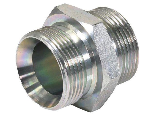 Sparex Hydraulic Adaptor 1-1/4'' BSP Male x 1-1/4'' BSP Male | S.35038 - Product Image 1
