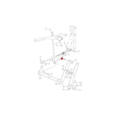 Massey Ferguson - Washer - 884750M1 - Farming Parts