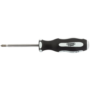 Draper Pound Thru' Pz Type Soft Grip Screwdriver, No.2 X 100mm - 996PZ/PT - Farming Parts