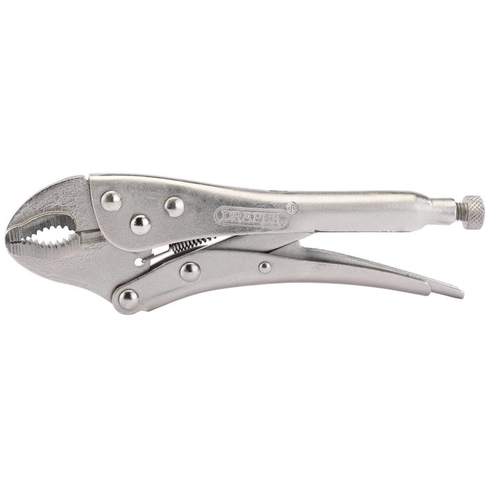 Draper Curved Jaw Self Grip Pliers, 185mm - 9006A