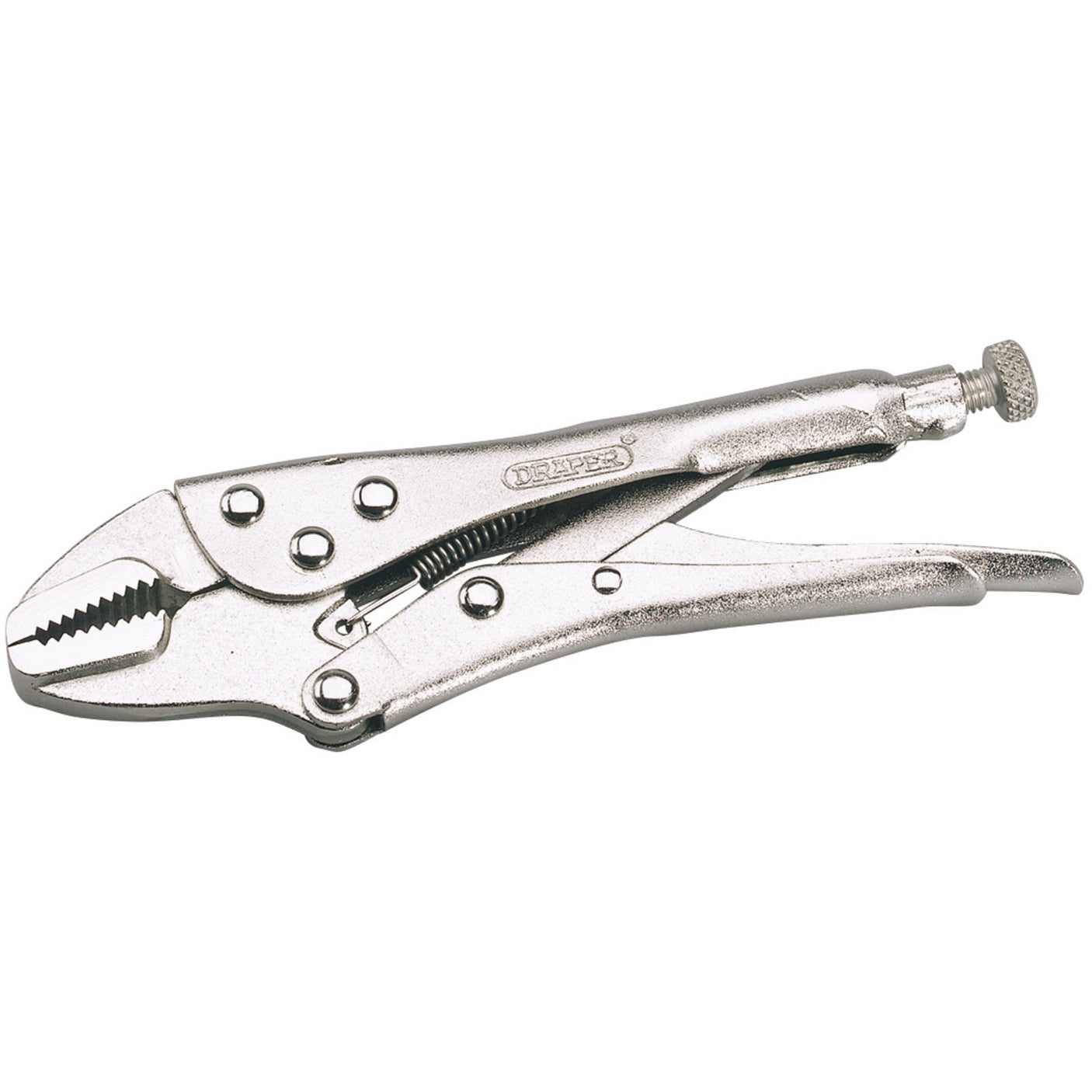 Draper Straight Jaw Self Grip Pliers, 190mm - 9007A - Farming Parts