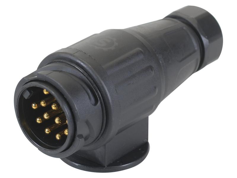 Sparex 13 Pin Trailer Plug Male with Screw Connectors Plastic | S.35503