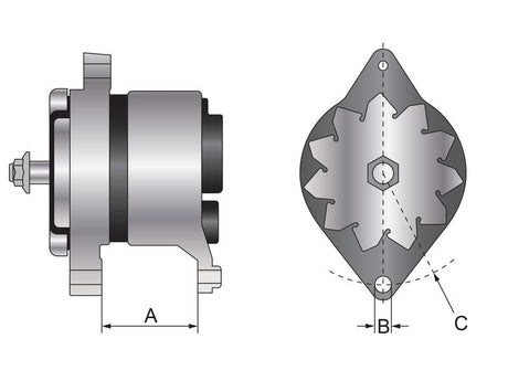 Mahle Alternator (Mahle) - 14V, 65 Amps [BRANDSAVE] | S.35967 - Product Image 5