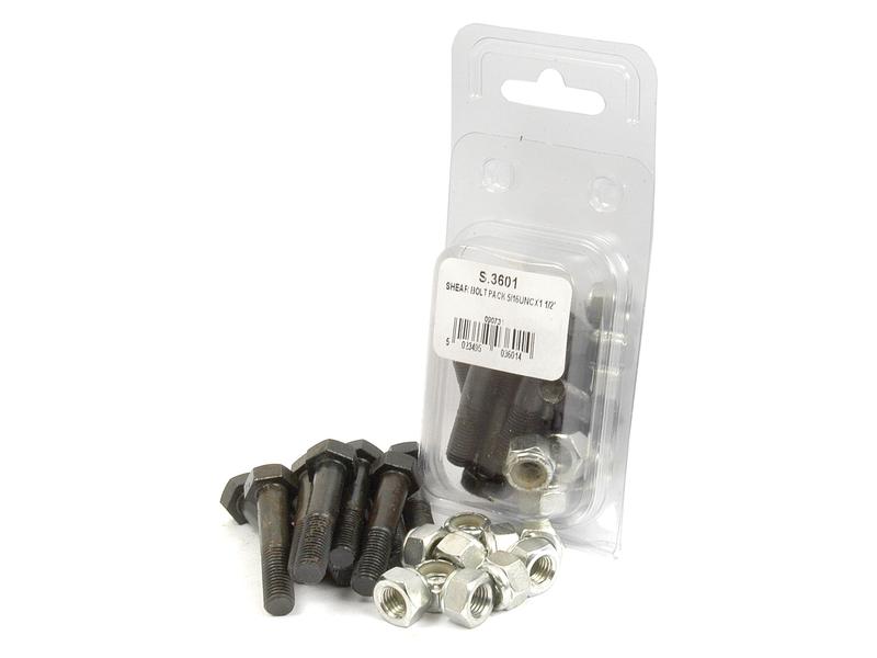 Agripak Shear Bolt Pack 5/16x38mm for Baler Safety | S.3601