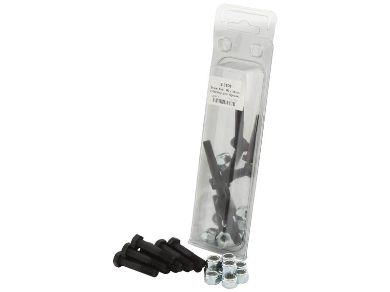 Agripak 10 pcs. Shear Bolt 5/16x38mm for Load Protection | S.3606