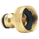 Draper Brass Garden Hose Tap Connector, 3/4" - GWB1A/H - Farming Parts