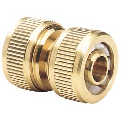 Draper Brass Hose Repair Connector, 1/2" - GWB4/H - Farming Parts