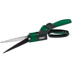 The Draper 360° Garden Shears, 320mm - 360SGG by Draper feature a trigger grip handle, precision ground stainless steel blades, and non-stick coated surfaces in green and black.