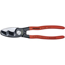 Draper Knipex 95 11 200 Copper Or Aluminium Only Cable Shear, 200mm - 95 11 200 - Farming Parts