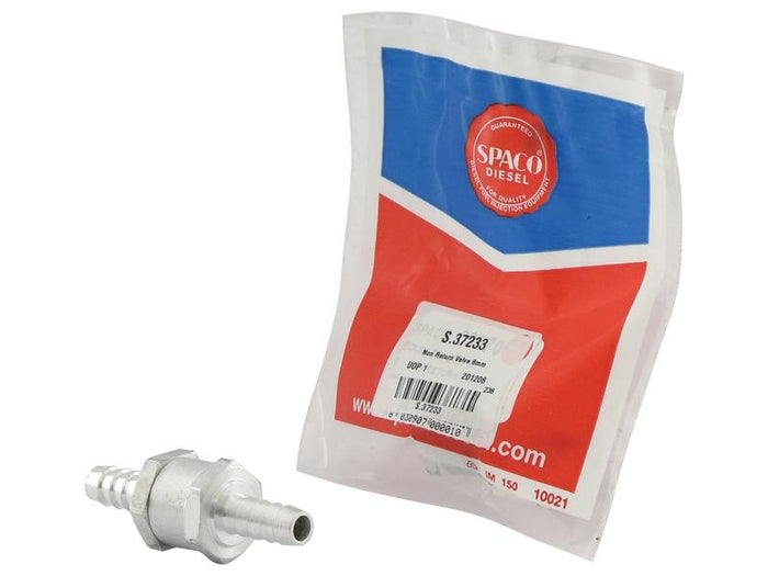 Agripak 8 MM Fuel Hose Non Return Valve Quick Start Aid - Sparex Part S.37233