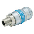 Draper 1/4" Male Thread Pcl Tapered Airflow Coupling (Sold Loose) - A21CM02 BULK - Farming Parts