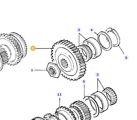 *SPECIAL PRICE* - AGCO Pinion - 3791746M1 for Massey Ferguson Tractors
