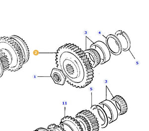 *SPECIAL PRICE* - AGCO Pinion - 3791746M1 for Massey Ferguson Tractors
