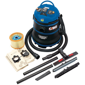 Draper Expert 230V M-Class Wet And Dry Vacuum Cleaner, 35L, 1200W - WDV35LMC - Farming Parts