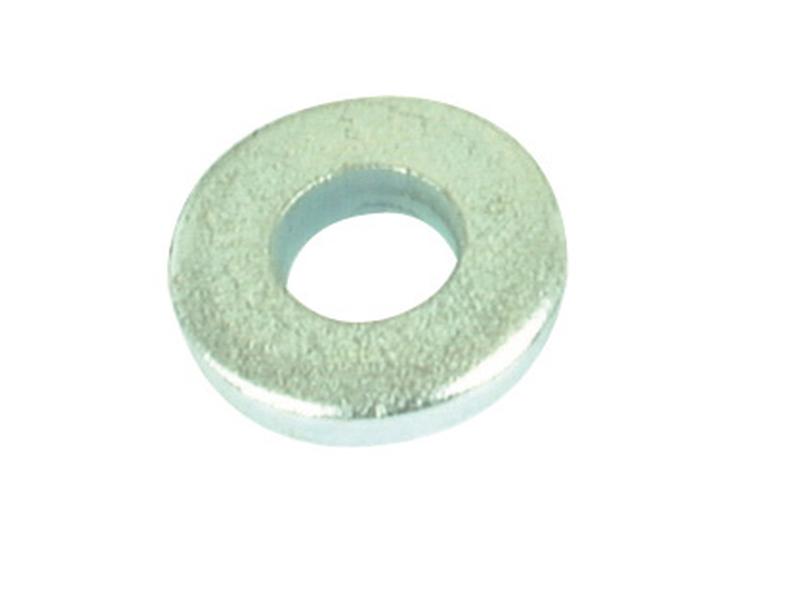 The Haytine Holder Washer, with Sparex Part Number S.38322 and referenced as OE: 06214432 by Rasspe, is a metallic flat washer featuring a central circular hole designed to distribute the load of a threaded fastener with a thread size of 12.