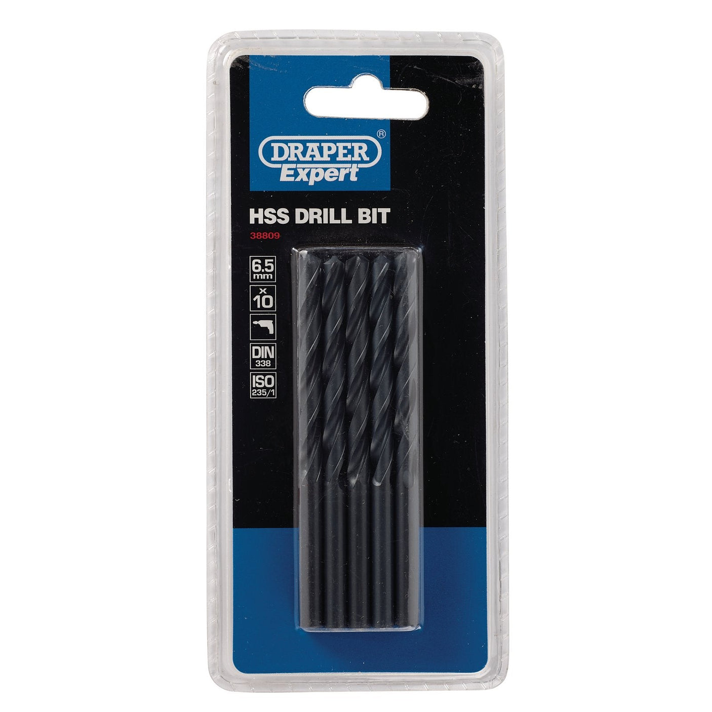 Draper Hss Drill Bit, 6.5mm (Pack Of 10) - H29MC - Farming Parts