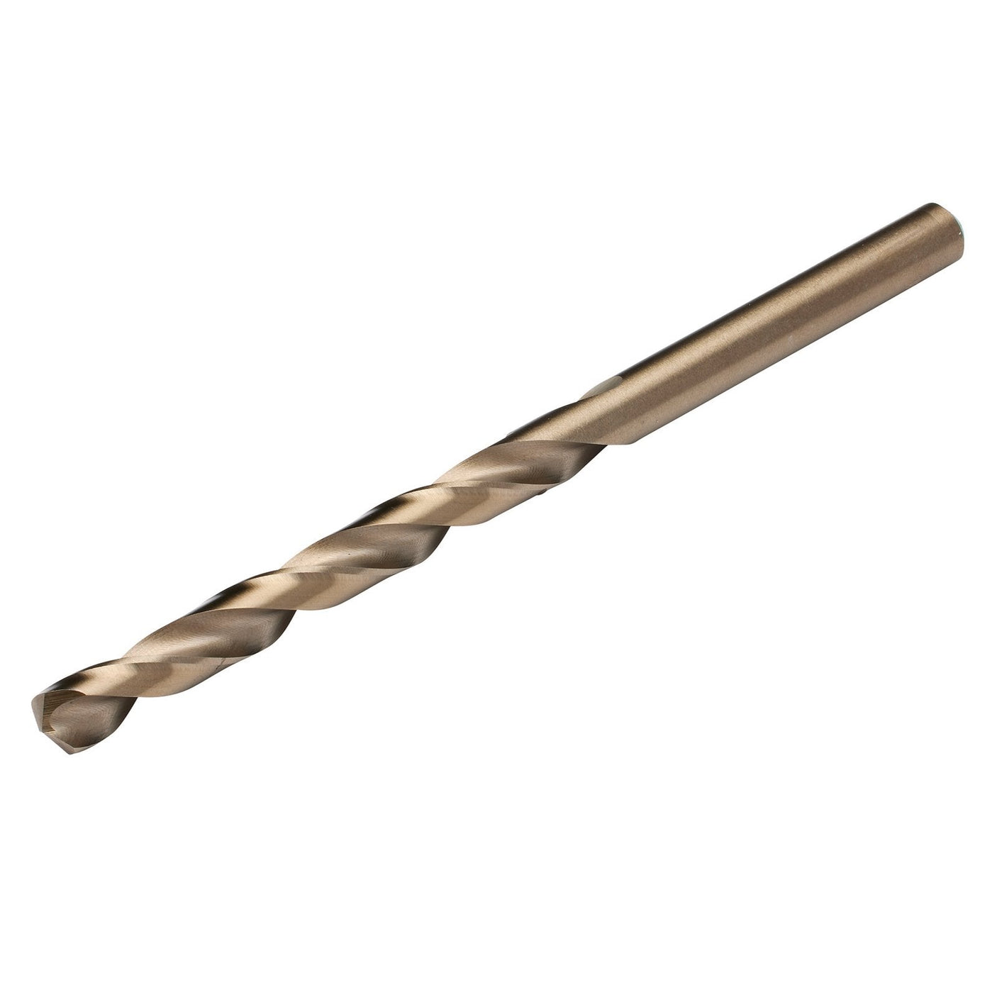 A close-up image of the Draper HSS Cobalt Drill Bit (5.5mm, H30PB) featuring a spiral design for cutting through materials.