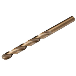 The Draper HSS Cobalt Drill Bit, 7.2mm - H30PB features a metal twist design with a cylindrical shank and spiral fluted cutting edge, crafted from high-speed steel.