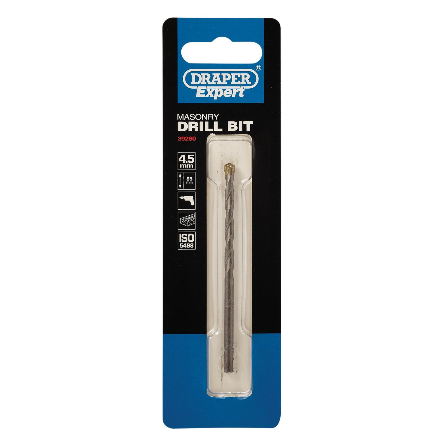 Draper Masonry Drill Bit, 4 X 85mm - MD12PB - Farming Parts