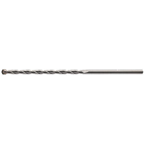 A Draper Masonry Drill Bit, 5 x 150mm - MD12PB, featuring a tungsten carbide single metal composition with a spiral fluted design and a pointed tip, shown against a white background.