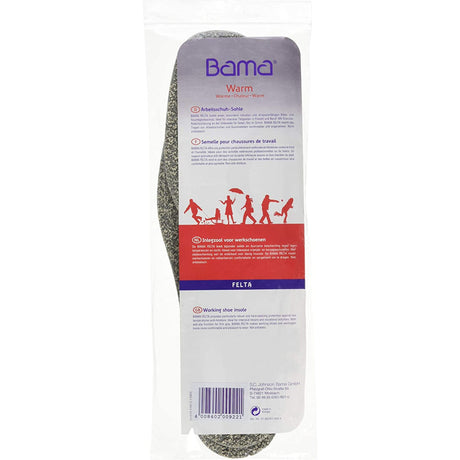 Bama Ladies Felta Warm Insole Grey - Farming Parts