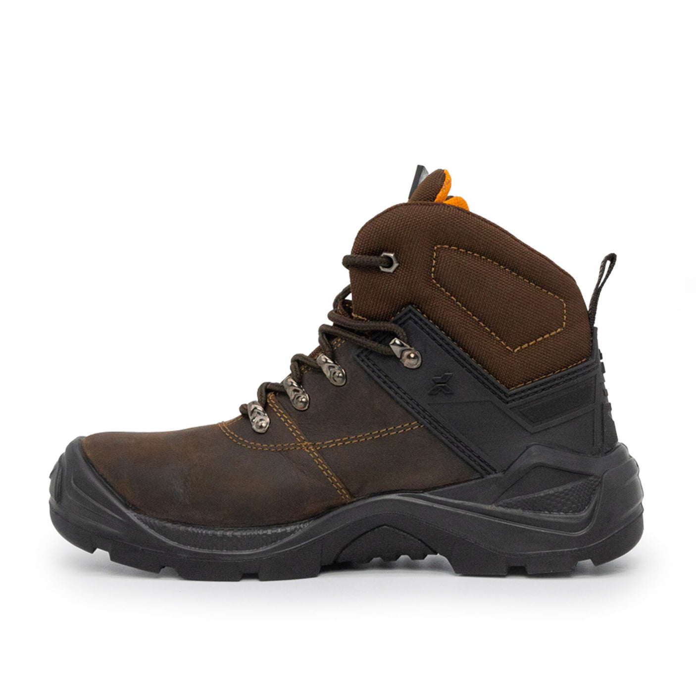 Xpert Warrior S3 Safety Laced Boot Brown - Farming Parts