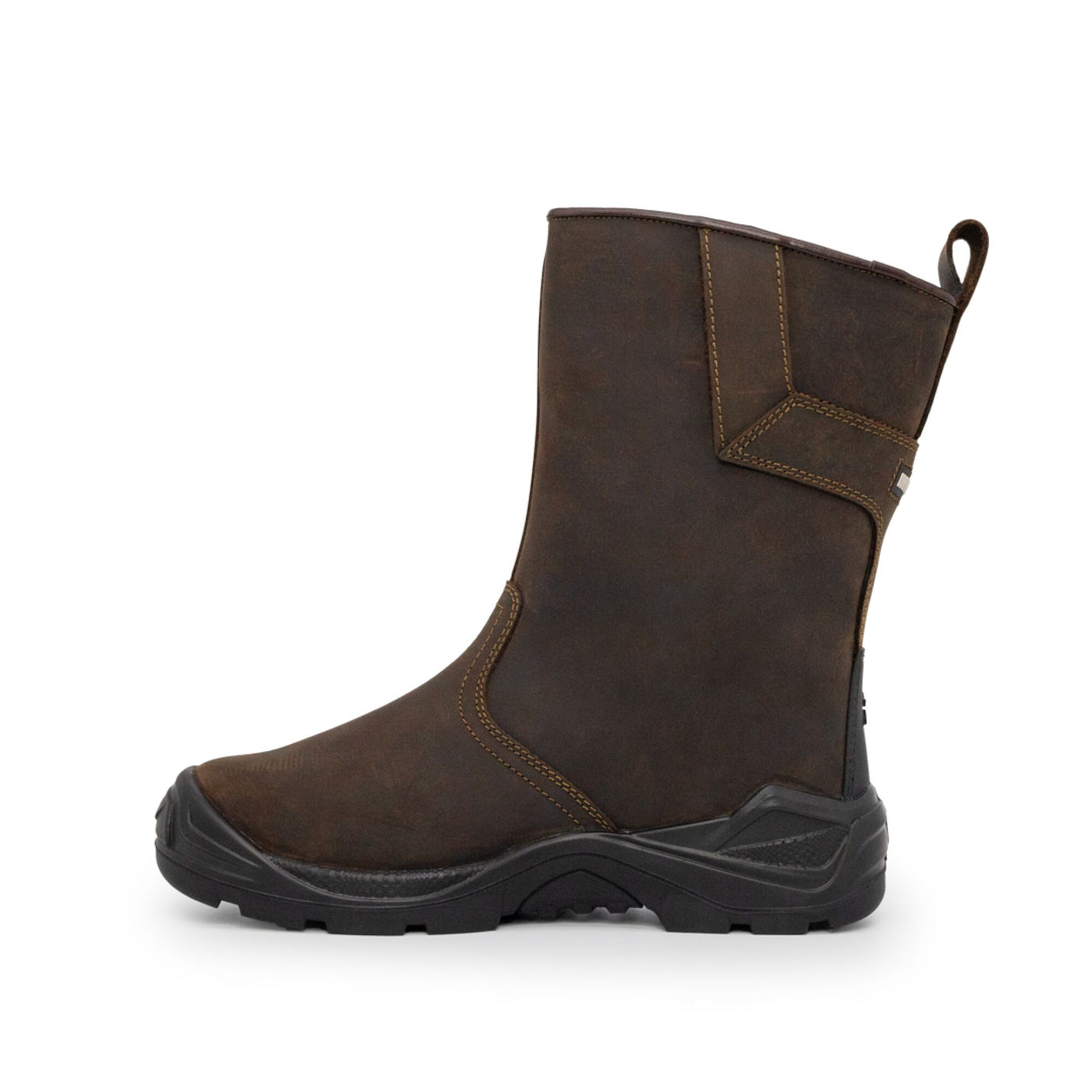 Xpert Invincible S3 Safety Waterproof Rigger Boot Brown - Farming Parts