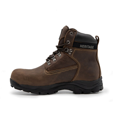 Xpert Heritage Legend S3 Safety Boot Brown - Farming Parts